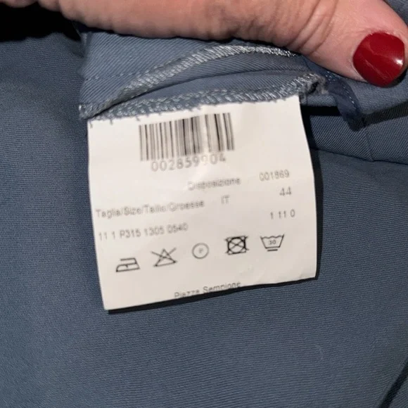 Piazza Sempione Audrey Carpi pants - size 44. B9 - Picture 3 of 8